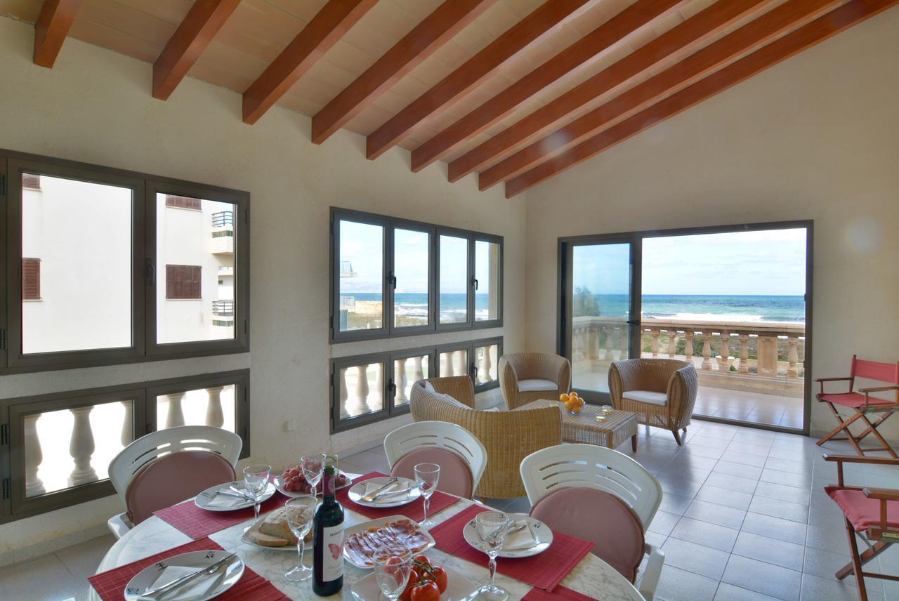 Front Line Beach Apartment In Son Serra Son Serra de Marina Exterior foto