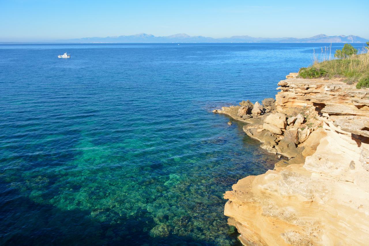 Front Line Beach Apartment In Son Serra Son Serra de Marina Exterior foto