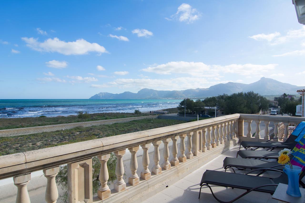 Front Line Beach Apartment In Son Serra Son Serra de Marina Exterior foto